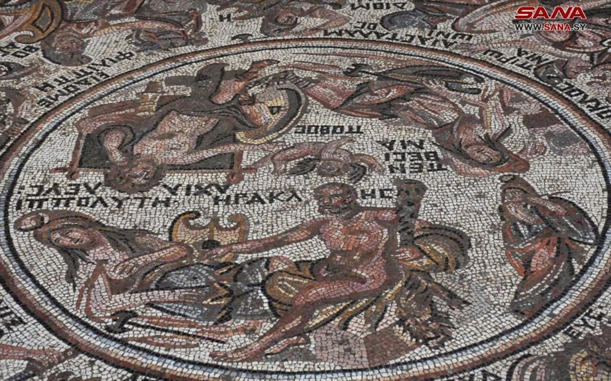 Σπάνιο ψηφιδωτό με Έλληνες βασιλιάδες και ήρωες της Τροίας ανακαλύφθηκε στη Συρία. “Το πληρέστερο και το σπανιότερο” λένε οι αρχαιολόγοι