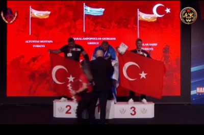 Νέα πρόκληση των Τούρκων. Σταμάτησαν την ανάκρουση του ελληνικού εθνικού ύμνου στο Παγκόσμιο Πρωτάθλημα Χειροπάλης