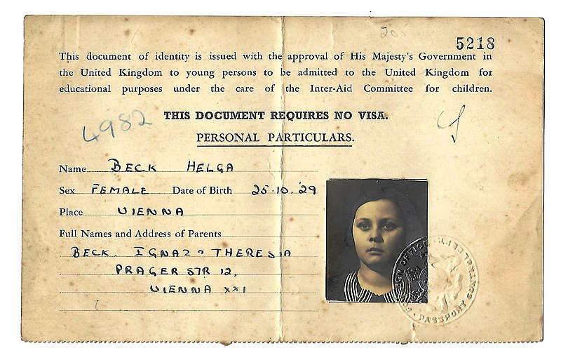 1939_issued_Identity_Document_used_by_a_child_on_the_Kindertransport
