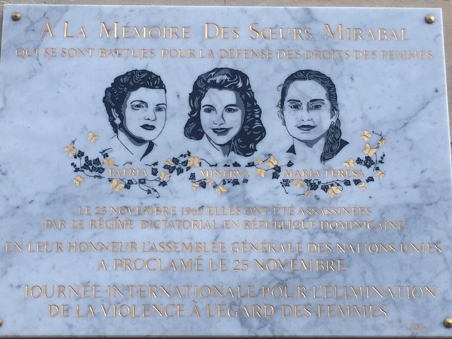 Soeurs_Mirabal_plaque