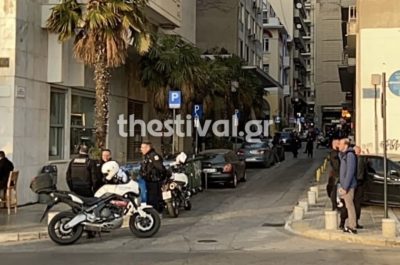 Συναγερμός στη Θεσσαλονίκη για ύποπτο αντικείμενο μπροστά από το Ρωσικό Προξενείο