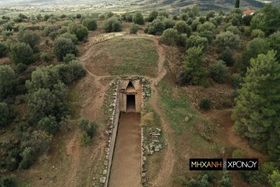 Μυκήνες. Και όμως ο “τάφος του Αγαμέμνονα” δεν ήταν άδειος! Η λεηλασία από Έλγιν και Βελή Πασά. Το απρόσμενο εύρημα