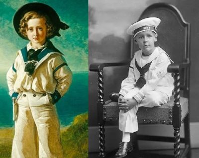 Πώς ξεκίνησε η μόδα να ντύνουν τα μικρά παιδιά “ναυτάκια”; Γιατί σταμάτησε να είναι δημοφιλής