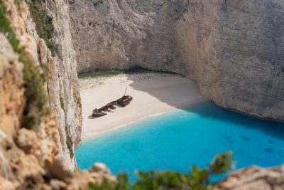 Κλείνει ξανά η παραλία Ναυάγιο στη Ζάκυνθο. Μεγάλος κίνδυνος κατολίσθησης. Επανεκτίμηση 2 φορές το χρόνο