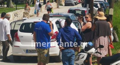 Τουρίστες στη Ζάκυνθο άφησαν το ενός έτους παιδί τους στο αυτοκίνητο για να πάνε να ψωνίσουν. Περαστικοί ενημέρωσαν την αστυνομία
