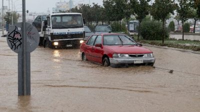 Κακοκαιρία Daniel.  Καταρρίφθηκε το ρεκόρ ημερήσιου ύψους βροχής στη χώρα μας.  Έριξε νερό δύο ετών σε μερικές ώρες