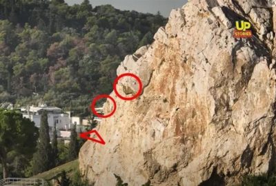 Οφθαλμαπάτη ή πραγματικότητα; Δείτε από ψηλά το λαξευμένο πρόσωπο στον βράχο της Ακρόπολης που μοιάζει στον Ποσειδώνα