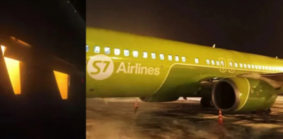 Εφιάλτης στον αέρα για 175 επιβάτες σε αεροσκάφος στην Ρωσία. Τυλίχτηκαν στις φλόγες οι δυο κινητήρες (βίντεο)