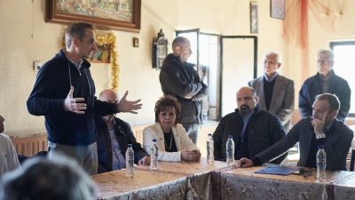 Ο Κυρ. Μητσοτάκης ανακοίνωσε την μετεγκατάσταση του χωριού Μεταμόρφωση στη Θεσσαλία μετά τις καταστροφικές πλημμύρες