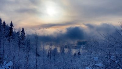 Πρωτοφανές ψύχος στη Νορβηγία . H θερμοκρασία έπεσε κάτω από τους -30 βαθμούς (Bίντεο)