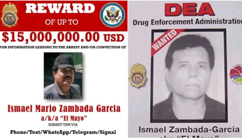 Επικήρυξη 15 εκατ. δολαρίων για τον Ελ Μάγιο από τις αμερικανικές αρχές. Διάδοχος του Ελ Τσάπο και διακινητής ναρκωτικών