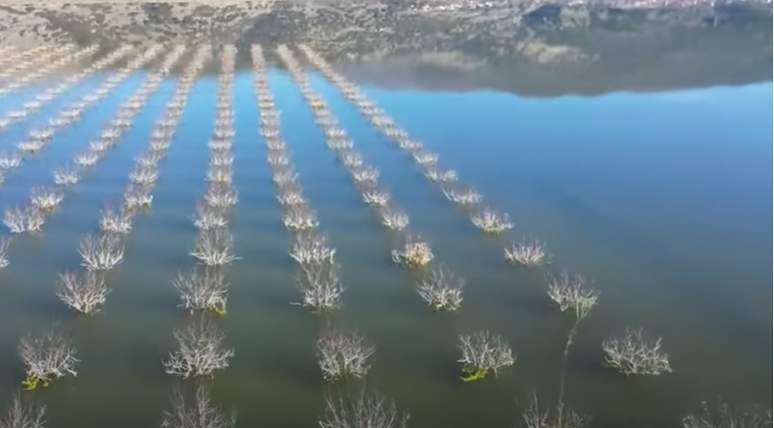 Αυτοψία στην Λίμνη Κάρλα. Γιατί δεν υποχωρούν τα ύδατα, οι κίνδυνοι που ελλοχεύουν (Bίντεο)