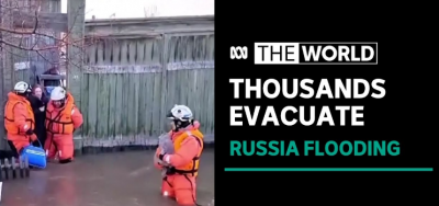 Ρωσία. 19 χιλ άνθρωποι σε κίνδυνο λόγω πλημμηρών από σπάσιμο φράγματος. Εκτοπίστηκαν χιλιάδες. Συγκλονιστικές εικόνες