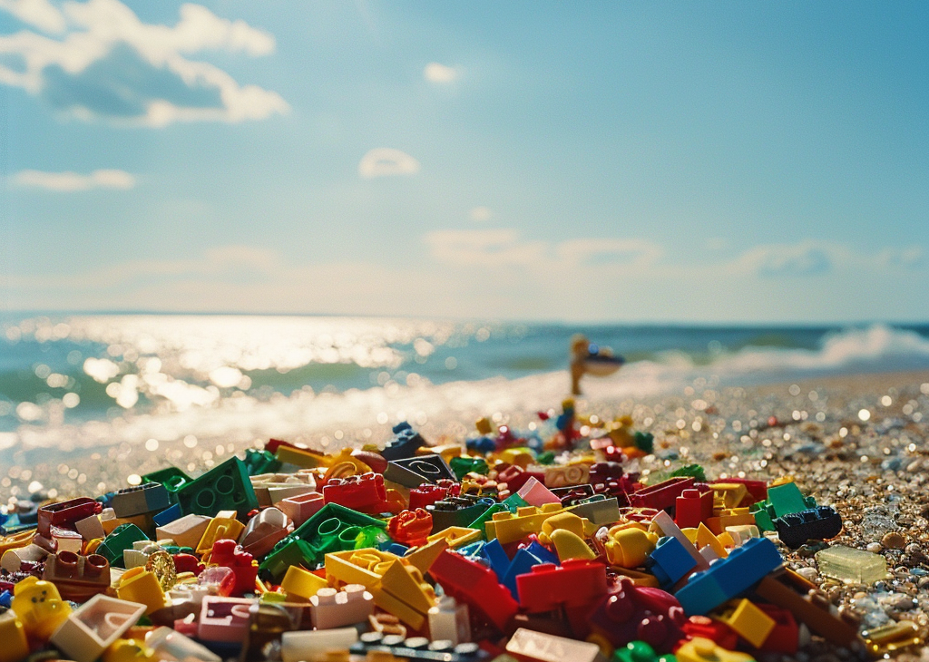 Πέντε εκατομμύρια κομμάτια LEGO που βυθίστηκαν στην Κορνουάλη. Ξεβράζονται τρεις δεκαετίες μετά