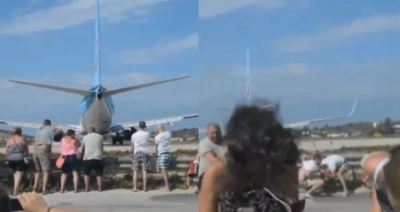 Οι τουρίστες στη Σκιάθο συνεχίζουν να κάθονται πίσω από τα αεροπλάνα ενώ η τουρμπίνα παίρνει μπρος. Η απαγόρευση από τις Αρχές
