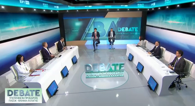 Η «μάχη» των 6 υποψήφιων αρχηγών του ΠΑΣΟΚ στο debate. Τα ξεσπάσματα και οι αιχμές