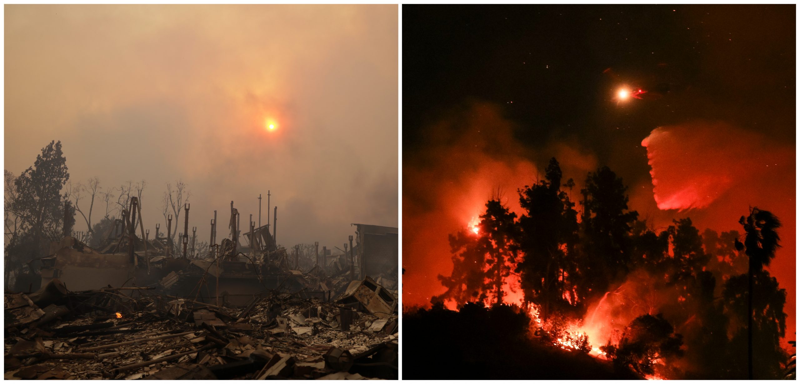 Φωτιές Λος Άντζελες. Τουλάχιστον 11 οι νεκροί, στάχτη πάνω από 140.000 στρέμματα